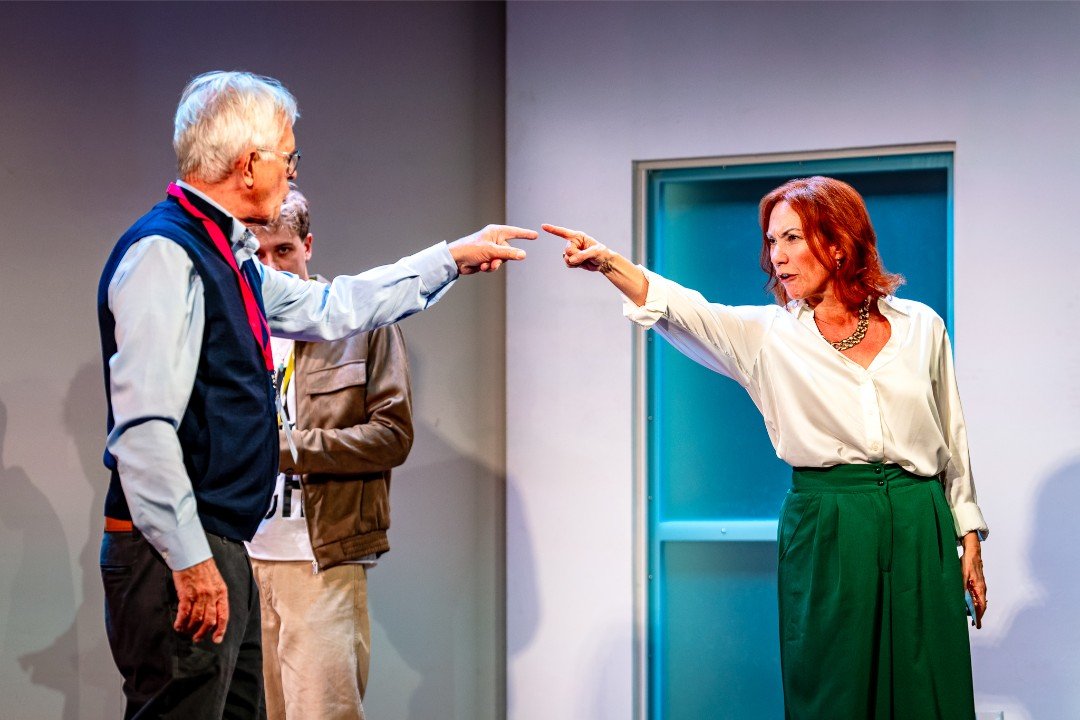 Philip Bretherton and Tanya Franks in A Role to Die For Philip Bretherton and Tanya Franks in A Role to Die For