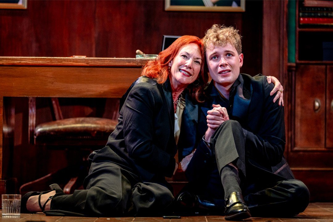Tanya Franks and Harry Goodson-Bevan in A Role to Die For Tanya Franks and Harry Goodson-Bevan in A Role to Die For