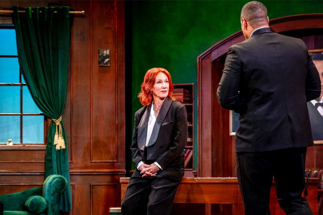 Tanya Franks and Obioma Ugoala in A Role to Die For Tanya Franks and Obioma Ugoala in A Role to Die For