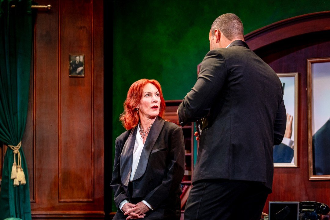 Tanya Franks and Obioma Ugoala in A Role to Die For Tanya Franks and Obioma Ugoala in A Role to Die For
