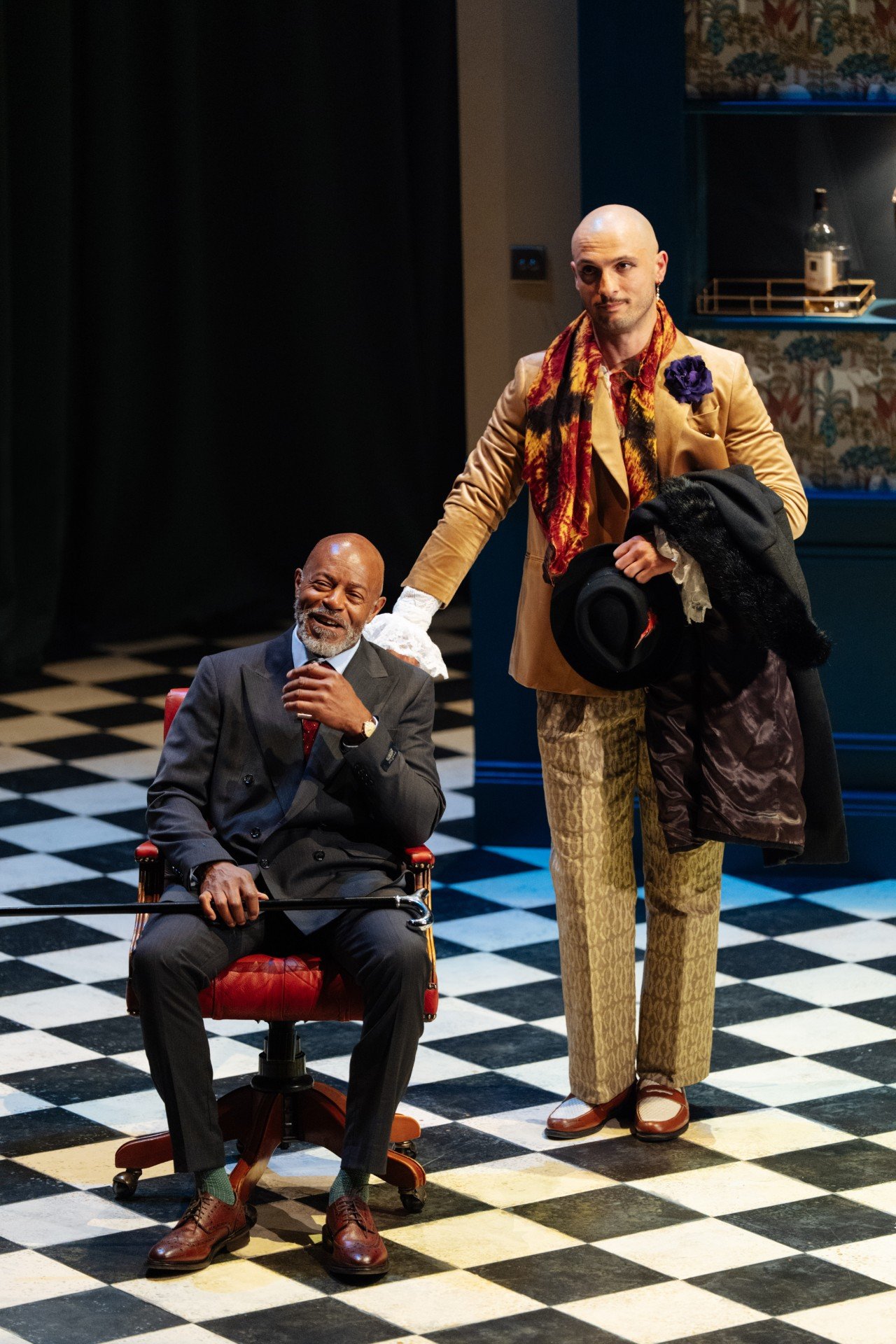 An-Ideal-Husband.-Photo-by-Helen-Murray.-Jeff-Alexander-and-Jamael-Westman An-Ideal-Husband.-Photo-by-Helen-Murray.-Jeff-Alexander-and-Jamael-Westman