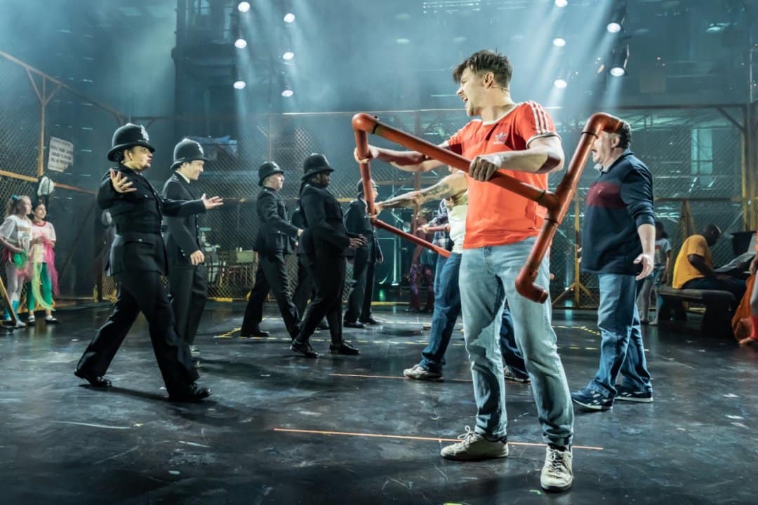 L-R-Anna-Rossa-Police-Officer-Michael-Lin-Police-Officer-Christopher-Wright-Police-Officer-Steph-Asamoah-Police-Officer-and-Luke-Baker-Tony-Photography-by-Marc-Brenner L-R-Anna-Rossa-Police-Officer-Michael-Lin-Police-Officer-Christopher-Wright-Police-Officer-Steph-Asamoah-Police-Officer-and-Luke-Baker-Tony-Photography-by-Marc-Brenner