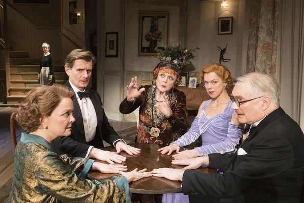 Blithe Spirit at the Gielgud Theatre starring Angela Lansbury Blithe Spirit at the Gielgud Theatre starring Angela Lansbury