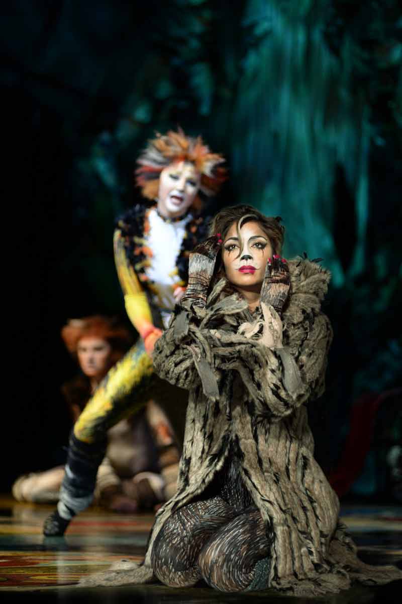 Nicole Scherzinger as Grizabella in CATS at the London Palladium Nicole Scherzinger as Grizabella in CATS at the London Palladium