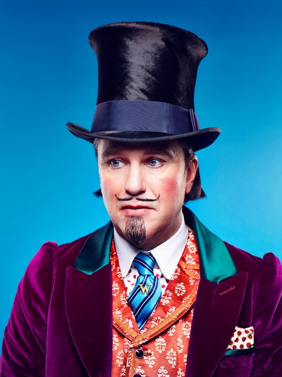 Douglas Hodge in Charlie and the Chocolate Factory at the Theatre Royal Drury Lane Douglas Hodge in Charlie and the Chocolate Factory at the Theatre Royal Drury Lane
