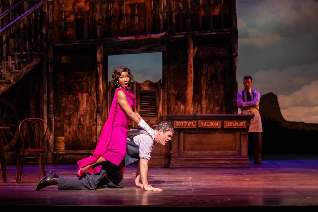 8-Crazy-For-You-at-the-Gillian-Lynne-Theatre.-Natalie-Kassanga-and-Mathew-Craig.-Photo-credit-Johan-Persson 8-Crazy-For-You-at-the-Gillian-Lynne-Theatre.-Natalie-Kassanga-and-Mathew-Craig.-Photo-credit-Johan-Persson