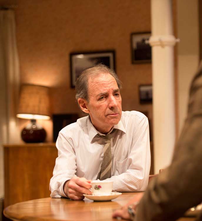 Daytona at the Theatre Royal Haymarket - Harry Shearer (Joe) in Daytona, photo by Manuel Harlan Daytona at the Theatre Royal Haymarket - Harry Shearer (Joe) in Daytona, photo by Manuel Harlan