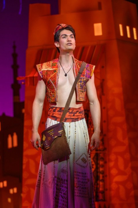 Gavin Adams . Disney's ALADDIN UK tour. Photo by Dean Van Meer © Disney Gavin Adams . Disney's ALADDIN UK tour. Photo by Dean Van Meer © Disney