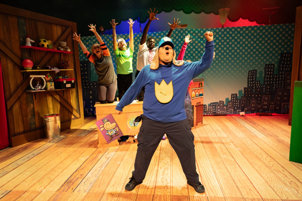 The-cast-of-Dog-Man-The-Musical.-Credit-Mark-Senior The-cast-of-Dog-Man-The-Musical.-Credit-Mark-Senior