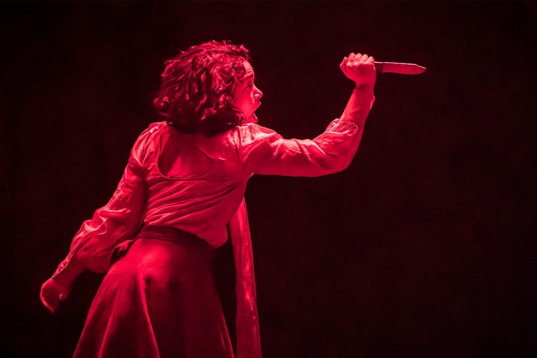 Umi Myers in Dracula — photo by Marc Brenner Umi Myers in Dracula — photo by Marc Brenner
