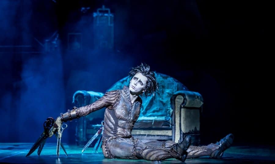 Edward Scissorhands. Photo by Johan Persson Edward Scissorhands. Photo by Johan Persson