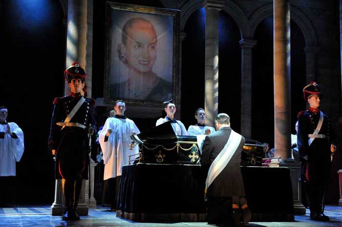 Evita at the Dominion Theatre Evita at the Dominion Theatre