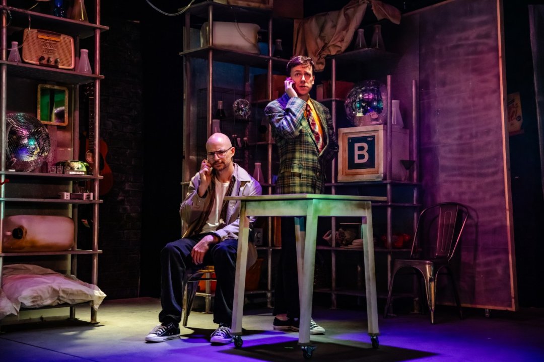 Richard-Costello-Rob-Gathercole-Faking-Bad-The-Turbine-Theatre-Photo-Credit-Danny-Kaan Richard-Costello-Rob-Gathercole-Faking-Bad-The-Turbine-Theatre-Photo-Credit-Danny-Kaan