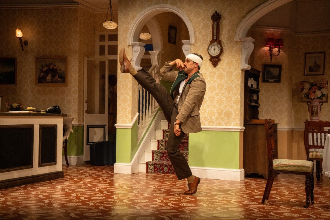 Danny Bayne as Basil in Fawlty Towers Danny Bayne as Basil in Fawlty Towers