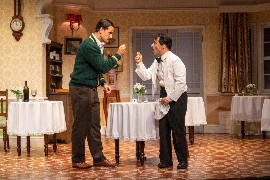 Danny Bayne and Hemi Yeroham in Fawlty Towers Danny Bayne and Hemi Yeroham in Fawlty Towers