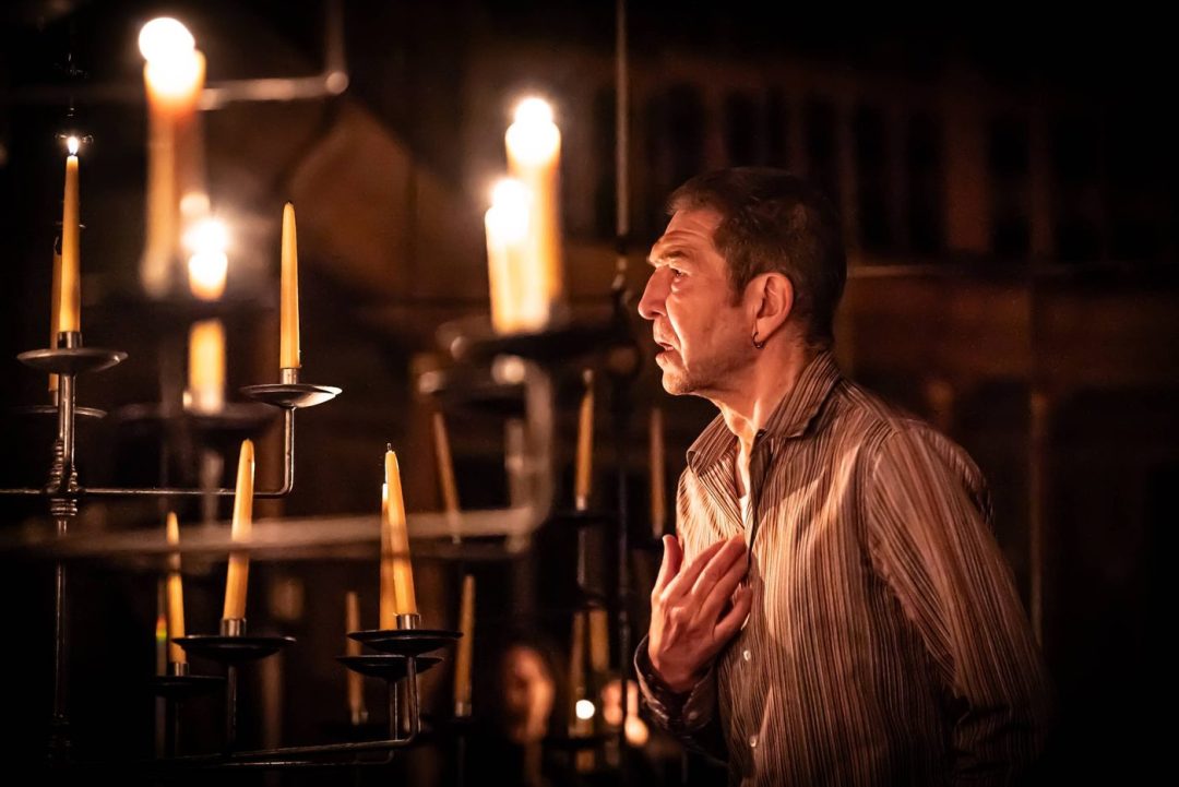 Ghosts-Greg-Hicks-as-Engstrand.-Credit-Marc-Brenner Ghosts-Greg-Hicks-as-Engstrand.-Credit-Marc-Brenner