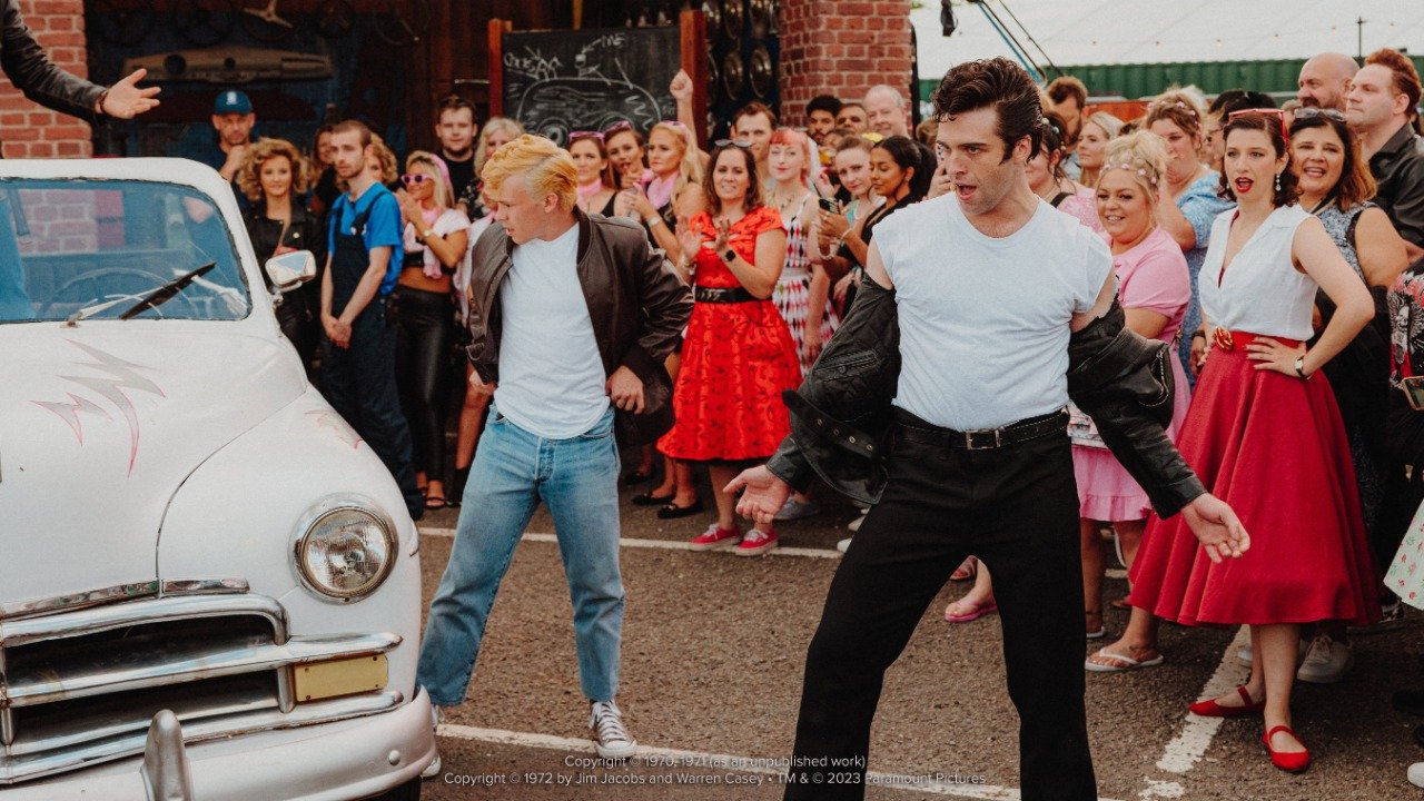Greased-Lightning-4. Grease The Live Experience Birmingham. Photo by Luke Dyson Greased-Lightning-4. Grease The Live Experience Birmingham. Photo by Luke Dyson