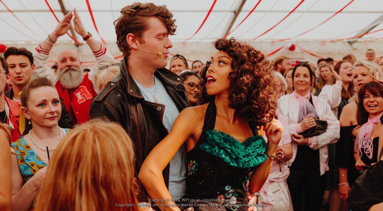 Kenicke-and-Cha-Cha-Hand-jive. Grease The Live Experience Birmingham. Photo by Luke Dyson Kenicke-and-Cha-Cha-Hand-jive. Grease The Live Experience Birmingham. Photo by Luke Dyson