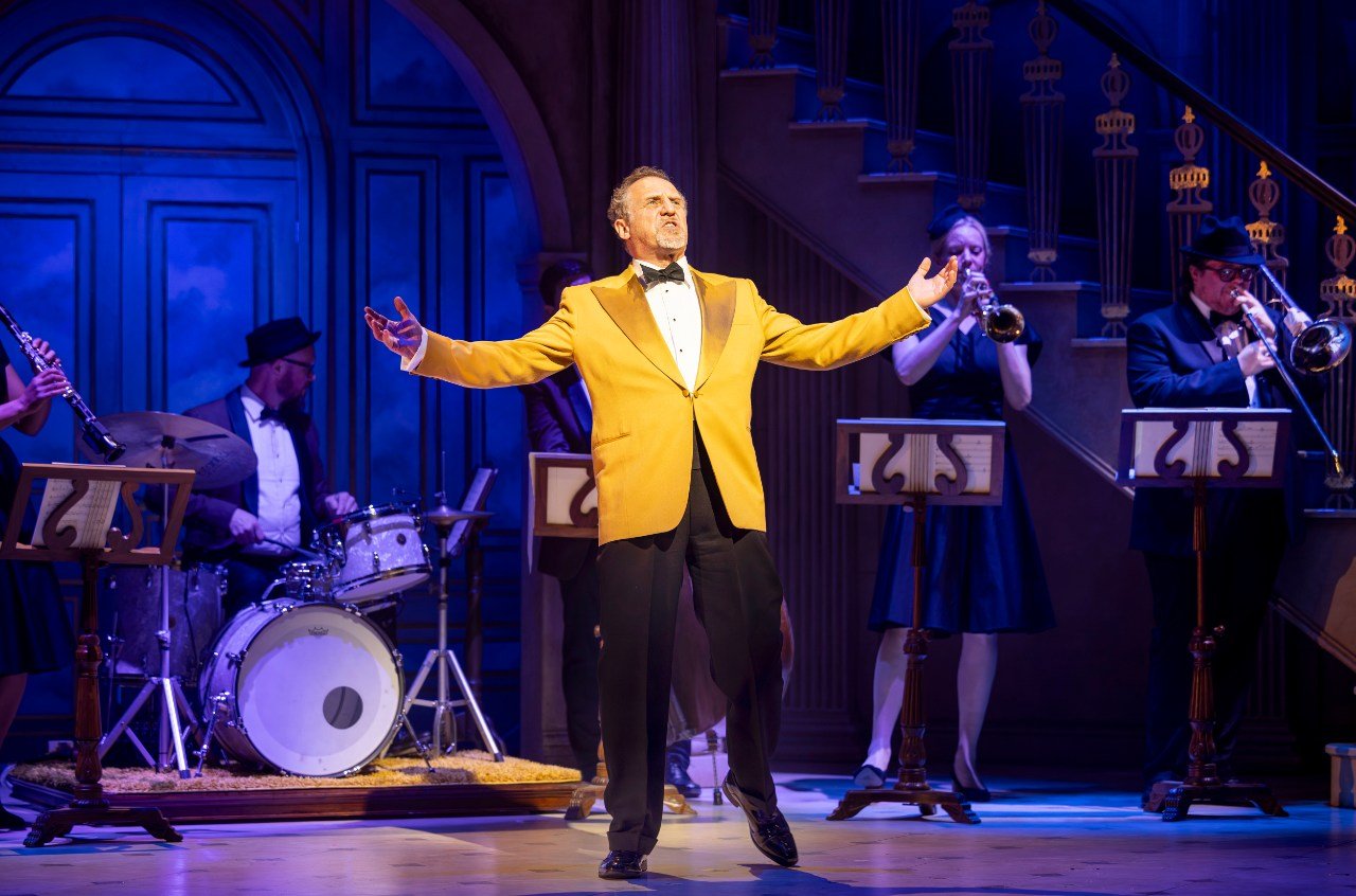 High Society - London. Photo by Pamela Raith. Nigel Lindsay High Society - London. Photo by Pamela Raith. Nigel Lindsay