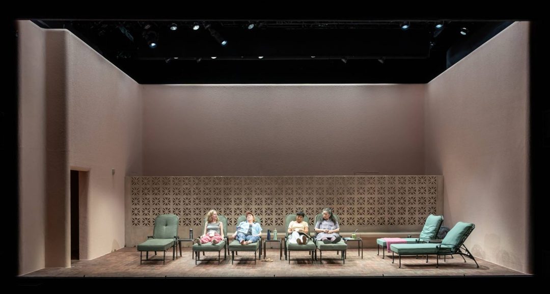 Christina_Kirk_Sofi_Kristine_Neilsen_Ginnie_Brenda_Pressley_Elaine_and_Mia_Katigbak_Yvette_in_Infinite_Life_at_the_National_Theatre_c_Marc_Brenner Christina_Kirk_Sofi_Kristine_Neilsen_Ginnie_Brenda_Pressley_Elaine_and_Mia_Katigbak_Yvette_in_Infinite_Life_at_the_National_Theatre_c_Marc_Brenner
