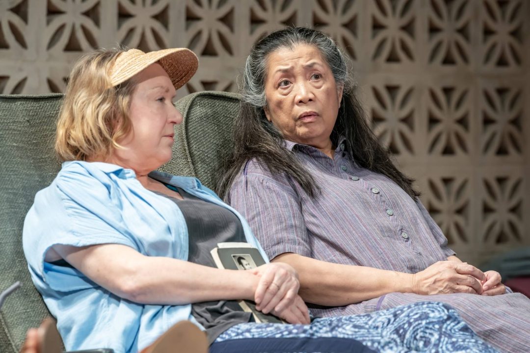 Kristine_Nielsen_Ginnie_and_Mia_Katigbak_Yvette_in_Infinite_Life_at_the_National_Theatre_c_Marc_Brenner Kristine_Nielsen_Ginnie_and_Mia_Katigbak_Yvette_in_Infinite_Life_at_the_National_Theatre_c_Marc_Brenner