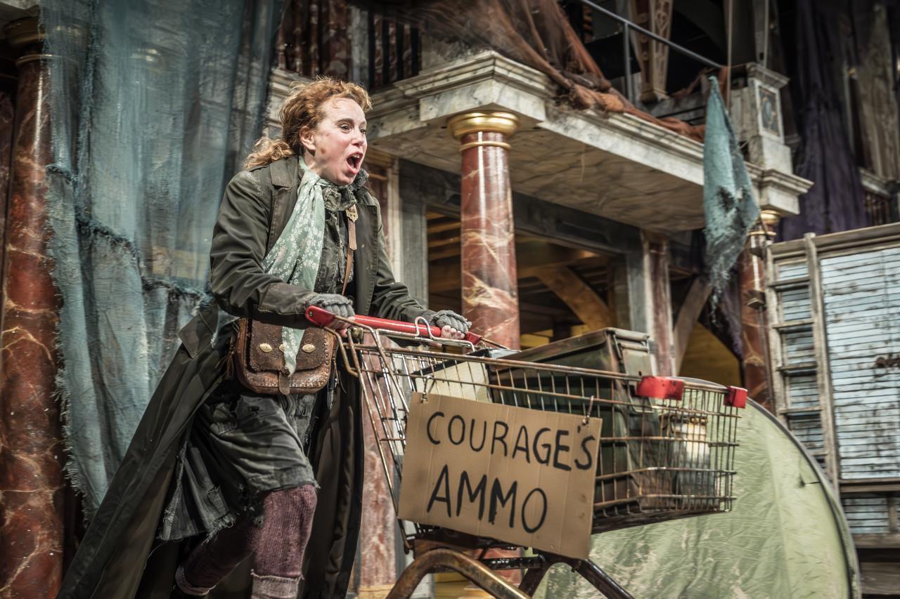 Michelle-Terry-as-Mother-Courage-in-Mother-Courage-and-Her-Children-at-Shakespeares-Globe-credit-Marc-Brenner Michelle-Terry-as-Mother-Courage-in-Mother-Courage-and-Her-Children-at-Shakespeares-Globe-credit-Marc-Brenner