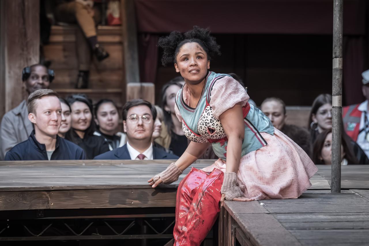 Rachelle-Diedericks-as-Kattrin-in-Mother-Courage-and-Her-Children-at-Shakespeares-Globe-c.-Marc-Brenner Rachelle-Diedericks-as-Kattrin-in-Mother-Courage-and-Her-Children-at-Shakespeares-Globe-c.-Marc-Brenner