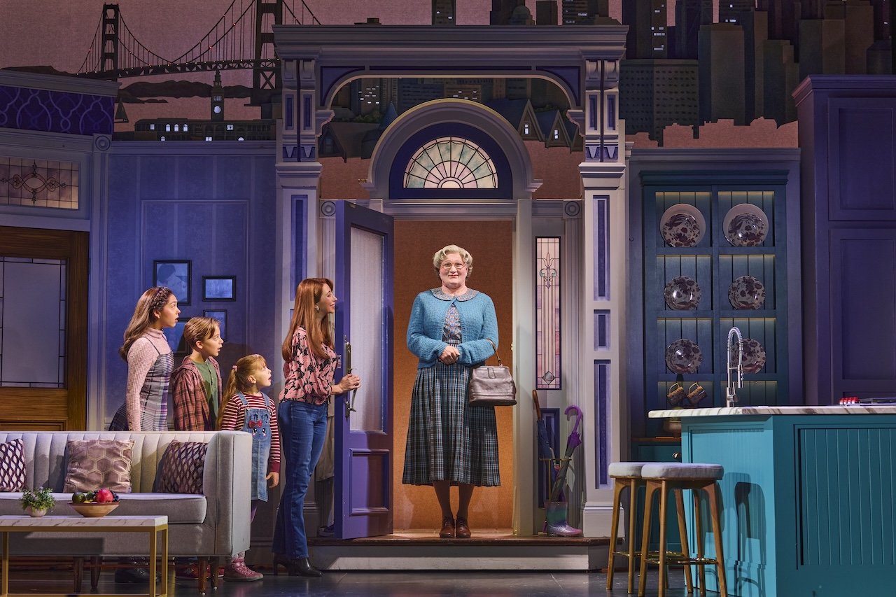 Aaliya-Mai-Joshua-Miles-Santi-Loren-Cohen-Kara-Lily-Hayworth-and-Gabriel-Vick-in-Mrs.-Doubtfire-Photo-Credit-Matt-Crockett Aaliya-Mai-Joshua-Miles-Santi-Loren-Cohen-Kara-Lily-Hayworth-and-Gabriel-Vick-in-Mrs.-Doubtfire-Photo-Credit-Matt-Crockett