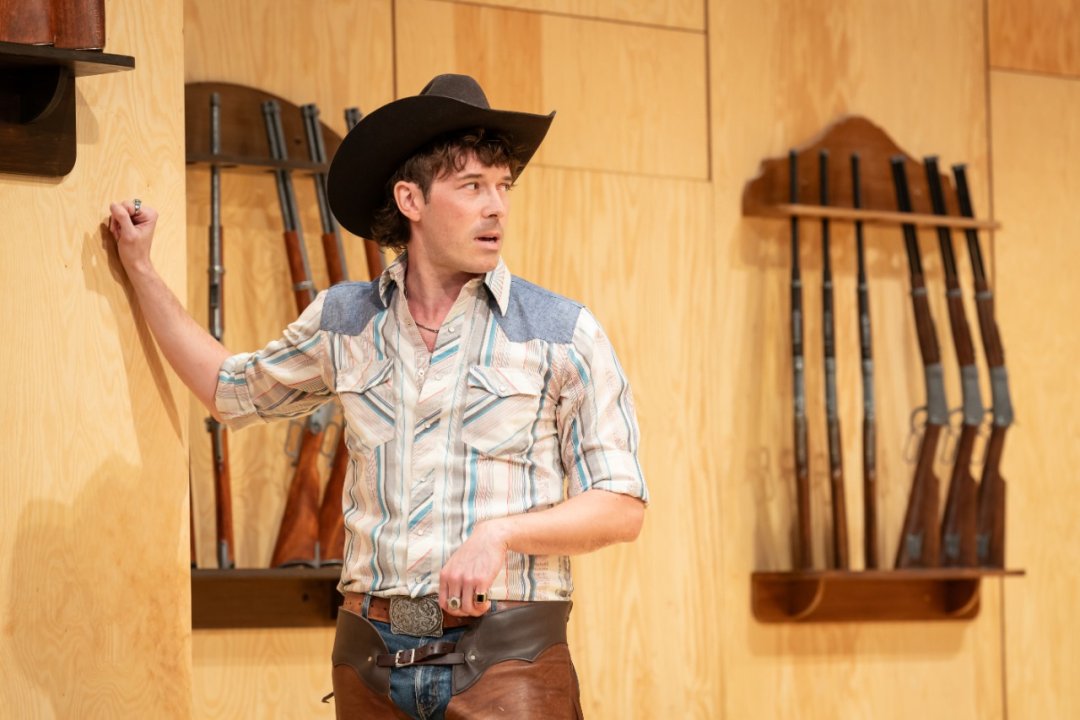 Oklahoma! at the Wyndham's Theatre. Photo by Marc Brenner Oklahoma! at the Wyndham's Theatre. Photo by Marc Brenner