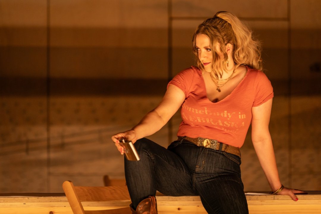 Oklahoma! at the Wyndham's Theatre. Photo by Marc Brenner Oklahoma! at the Wyndham's Theatre. Photo by Marc Brenner