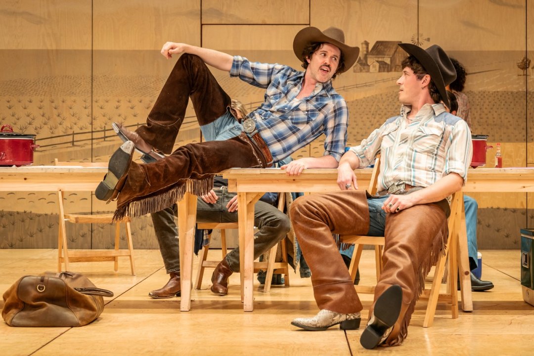 Oklahoma! at the Wyndham's Theatre. Photo by Marc Brenner Oklahoma! at the Wyndham's Theatre. Photo by Marc Brenner