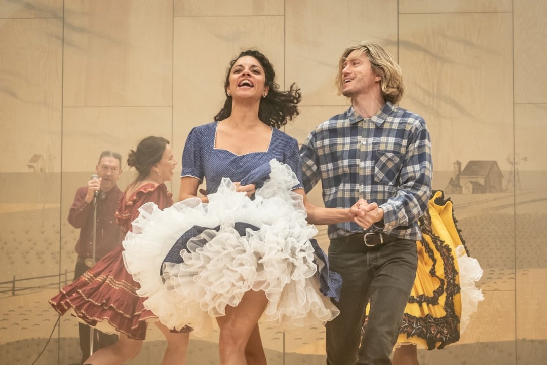 Oklahoma! at the Wyndham's Theatre. Photo by Marc Brenner Oklahoma! at the Wyndham's Theatre. Photo by Marc Brenner