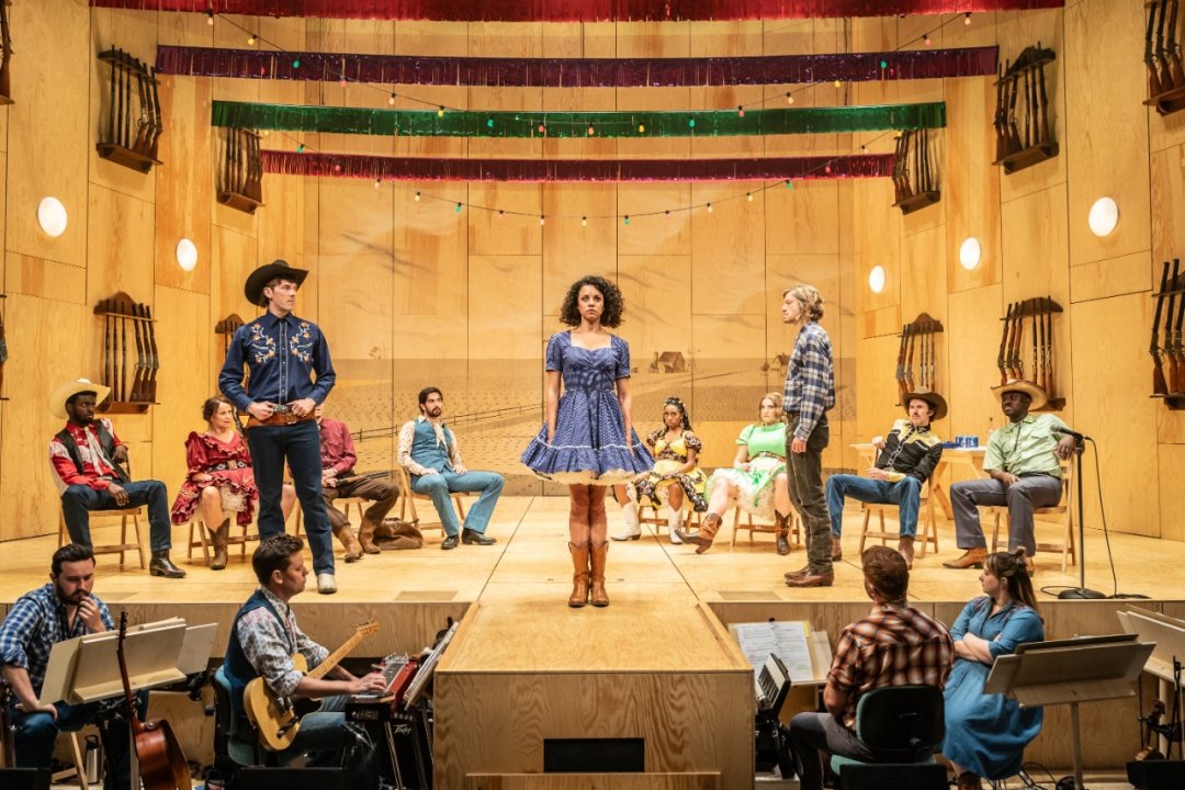 Oklahoma! at the Wyndham's Theatre. Photo by Marc Brenner Oklahoma! at the Wyndham's Theatre. Photo by Marc Brenner