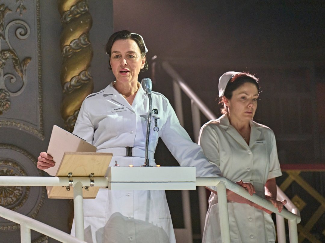2.-Olivia-Williams-Nurse-Ratched-and-Amy-Newton-Nurse-Flinn-in-One-Flew-Over-the-Cuckoos-Nest-at-The-Old-Vic-2026.-Photo-by-Manuel-Harlan- 2.-Olivia-Williams-Nurse-Ratched-and-Amy-Newton-Nurse-Flinn-in-One-Flew-Over-the-Cuckoos-Nest-at-The-Old-Vic-2026.-Photo-by-Manuel-Harlan-
