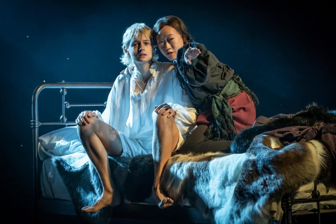 Orlando at the Garrick Theatre starring Emma Corrin. Photo by Marc Brenner Orlando at the Garrick Theatre starring Emma Corrin. Photo by Marc Brenner