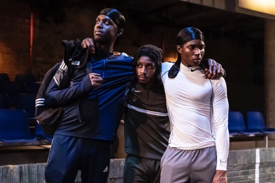 Red Pitch - Bush Theatre. Photo by Craig Fuller. Red Pitch - Bush Theatre. Photo by Craig Fuller.