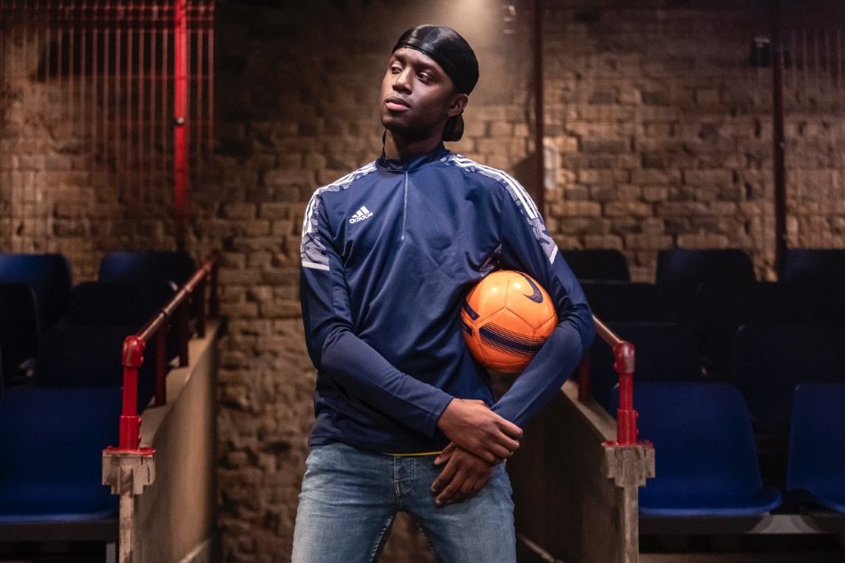 Red Pitch - Bush Theatre. Photo by Craig Fuller. Red Pitch - Bush Theatre. Photo by Craig Fuller.