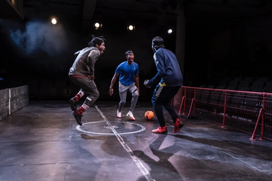 Red Pitch - Bush Theatre. Photo by Craig Fuller. Red Pitch - Bush Theatre. Photo by Craig Fuller.