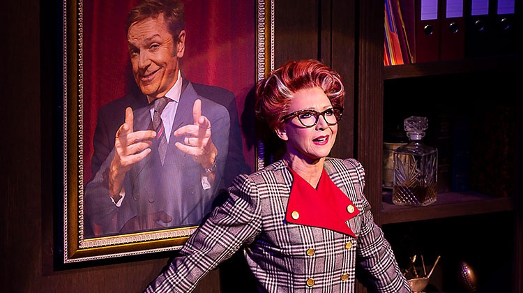 Bonnies Langford as Roz. Photo Pamela Raith Bonnies Langford as Roz. Photo Pamela Raith