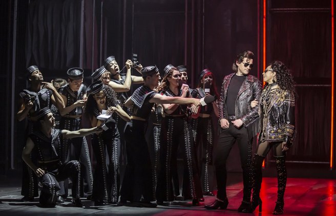 LtoR-the-ensemble-Sam-Ferriday-as-Robert-Camilletti-Debbie-Kurup-as-Star-in-The-Cher-Show-credit-Pamela-Raith LtoR-the-ensemble-Sam-Ferriday-as-Robert-Camilletti-Debbie-Kurup-as-Star-in-The-Cher-Show-credit-Pamela-Raith