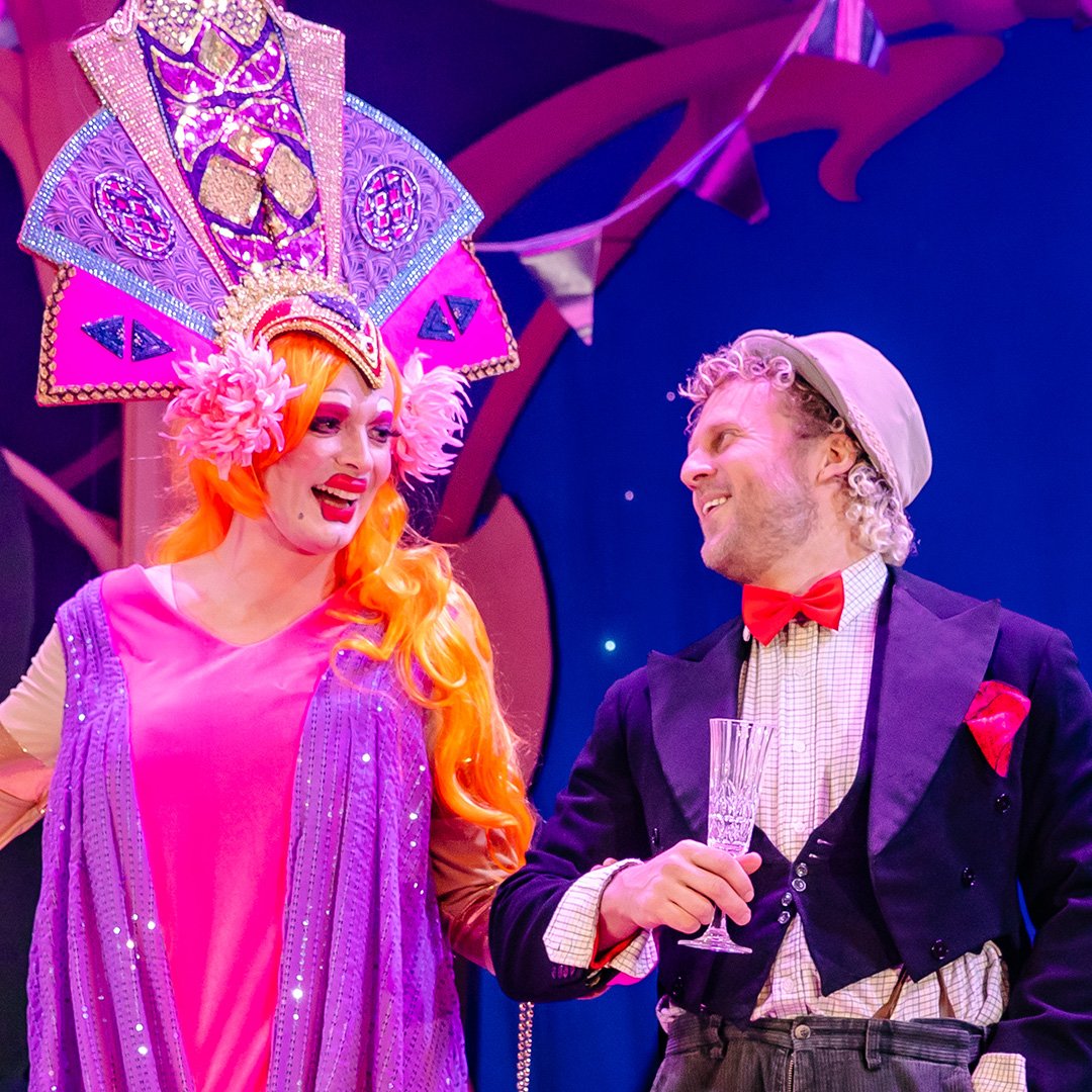 Sleeping Beauty Takes a Prick - Charing Cross Theatre. Photo by Danny Kaan Sleeping Beauty Takes a Prick - Charing Cross Theatre. Photo by Danny Kaan