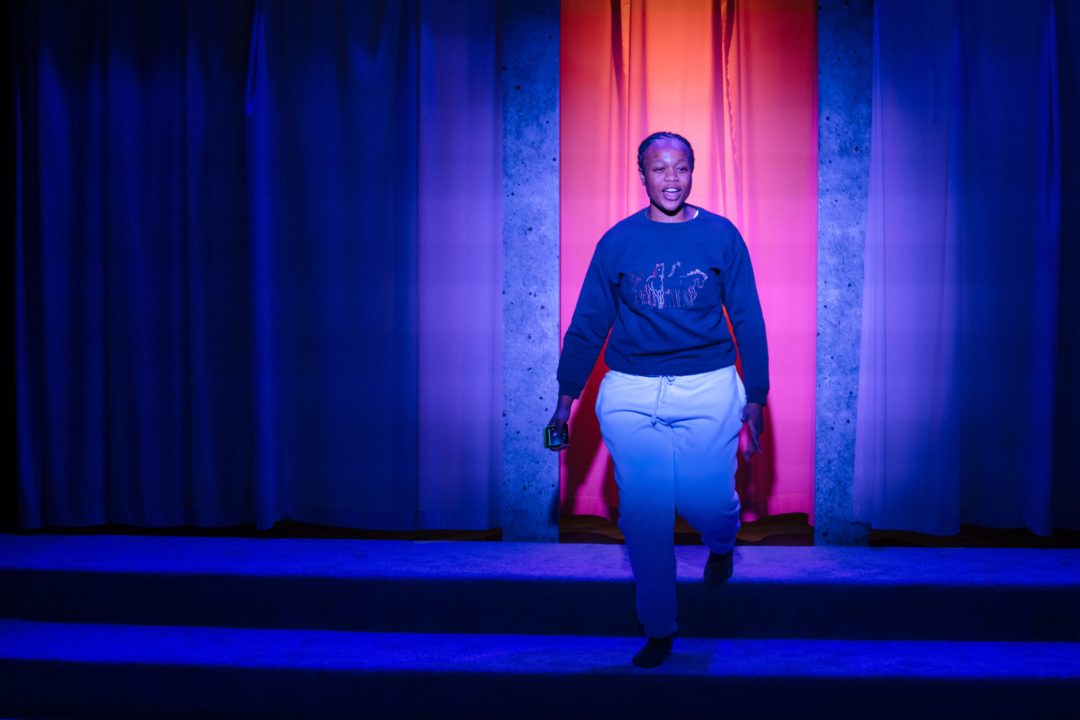 SLEEPOVA by Matilda Feyiṣayọ Ibini ;Production ;Cast: Shayde Sinclair, Aliyah Odoffin, Amber Grappy & Bukky Bakray ;Directed by Jade Lewis ;Set Design by Cara Evans ;Lighting Design by Elliot Griggs ;Sound Design by Xana ;Movement Director: Gabrielle Nimo ;Costume Supervisor: Imogen Brown ;Assistant Director (Placement): Apoorva Anagalli ;Casting by Jatinder Chera ;Composer: Romarna Campbell ;Bush Theatre ;London, UK ;23rd February 2023 ;Credit and copyright: Helen Murray www.helenmurrayphotos.com SLEEPOVA by Matilda Feyiṣayọ Ibini ;Production ;Cast: Shayde Sinclair, Aliyah Odoffin, Amber Grappy & Bukky Bakray ;Directed by Jade Lewis ;Set Design by Cara Evans ;Lighting Design by Elliot Griggs ;Sound Design by Xana ;Movement Director: Gabrielle Nimo ;Costume Supervisor: Imogen Brown ;Assistant Director (Placement): Apoorva Anagalli ;Casting by Jatinder Chera ;Composer: Romarna Campbell ;Bush Theatre ;London, UK ;23rd February 2023 ;Credit and copyright: Helen Murray www.helenmurrayphotos.com
