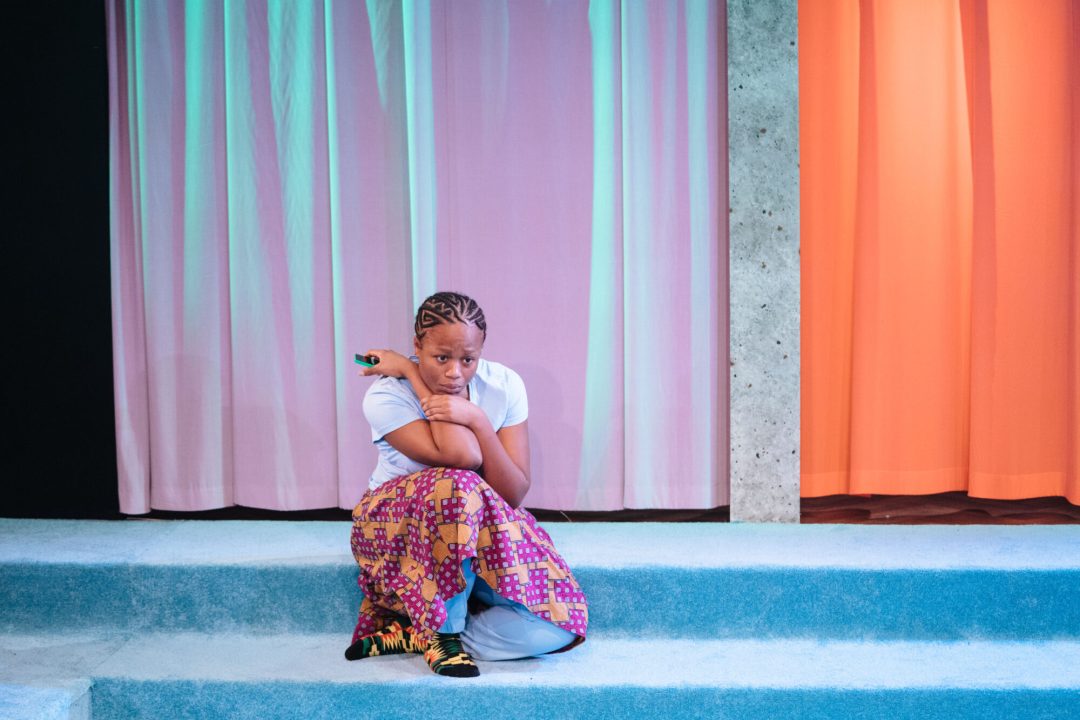 SLEEPOVA by Matilda Feyiṣayọ Ibini ;Production ;Cast: Shayde Sinclair, Aliyah Odoffin, Amber Grappy & Bukky Bakray ;Directed by Jade Lewis ;Set Design by Cara Evans ;Lighting Design by Elliot Griggs ;Sound Design by Xana ;Movement Director: Gabrielle Nimo ;Costume Supervisor: Imogen Brown ;Assistant Director (Placement): Apoorva Anagalli ;Casting by Jatinder Chera ;Composer: Romarna Campbell ;Bush Theatre ;London, UK ;23rd February 2023 ;Credit and copyright: Helen Murray www.helenmurrayphotos.com SLEEPOVA by Matilda Feyiṣayọ Ibini ;Production ;Cast: Shayde Sinclair, Aliyah Odoffin, Amber Grappy & Bukky Bakray ;Directed by Jade Lewis ;Set Design by Cara Evans ;Lighting Design by Elliot Griggs ;Sound Design by Xana ;Movement Director: Gabrielle Nimo ;Costume Supervisor: Imogen Brown ;Assistant Director (Placement): Apoorva Anagalli ;Casting by Jatinder Chera ;Composer: Romarna Campbell ;Bush Theatre ;London, UK ;23rd February 2023 ;Credit and copyright: Helen Murray www.helenmurrayphotos.com