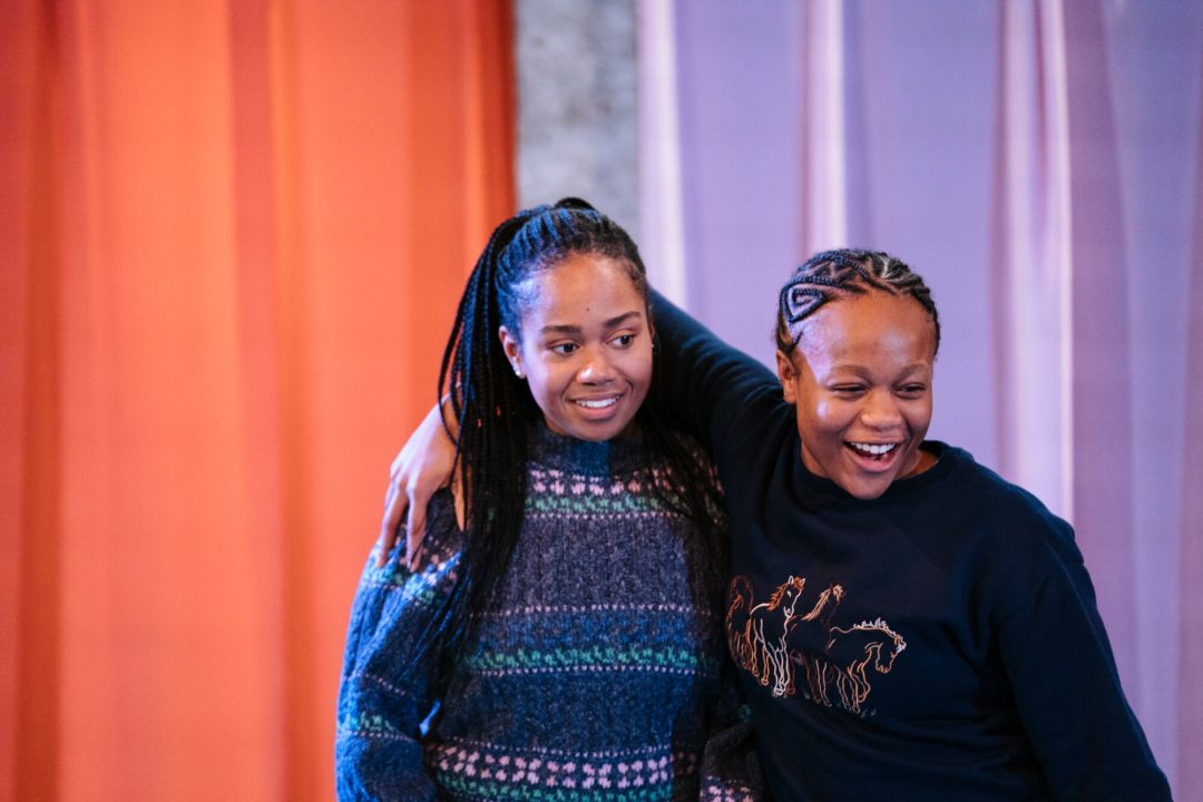 SLEEPOVA by Matilda Feyiṣayọ Ibini ;Production ;Cast: Shayde Sinclair, Aliyah Odoffin, Amber Grappy & Bukky Bakray ;Directed by Jade Lewis ;Set Design by Cara Evans ;Lighting Design by Elliot Griggs ;Sound Design by Xana ;Movement Director: Gabrielle Nimo ;Costume Supervisor: Imogen Brown ;Assistant Director (Placement): Apoorva Anagalli ;Casting by Jatinder Chera ;Composer: Romarna Campbell ;Bush Theatre ;London, UK ;23rd February 2023 ;Credit and copyright: Helen Murray www.helenmurrayphotos.com SLEEPOVA by Matilda Feyiṣayọ Ibini ;Production ;Cast: Shayde Sinclair, Aliyah Odoffin, Amber Grappy & Bukky Bakray ;Directed by Jade Lewis ;Set Design by Cara Evans ;Lighting Design by Elliot Griggs ;Sound Design by Xana ;Movement Director: Gabrielle Nimo ;Costume Supervisor: Imogen Brown ;Assistant Director (Placement): Apoorva Anagalli ;Casting by Jatinder Chera ;Composer: Romarna Campbell ;Bush Theatre ;London, UK ;23rd February 2023 ;Credit and copyright: Helen Murray www.helenmurrayphotos.com