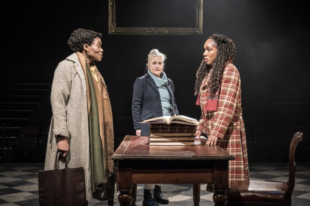 7.-Rakie-Ayola-Abi-Sylvestra-Le-Touzel-Fen-and-Cherrelle-Skeete-Marva-in-The-Authenticator-at-the-National-Theatre-c-Marc-Brenner 7.-Rakie-Ayola-Abi-Sylvestra-Le-Touzel-Fen-and-Cherrelle-Skeete-Marva-in-The-Authenticator-at-the-National-Theatre-c-Marc-Brenner