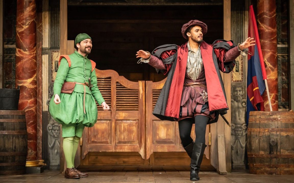 The Comedy of Errors at Shakespeare's Globe. Photo by Marc Brenner The Comedy of Errors at Shakespeare's Globe. Photo by Marc Brenner