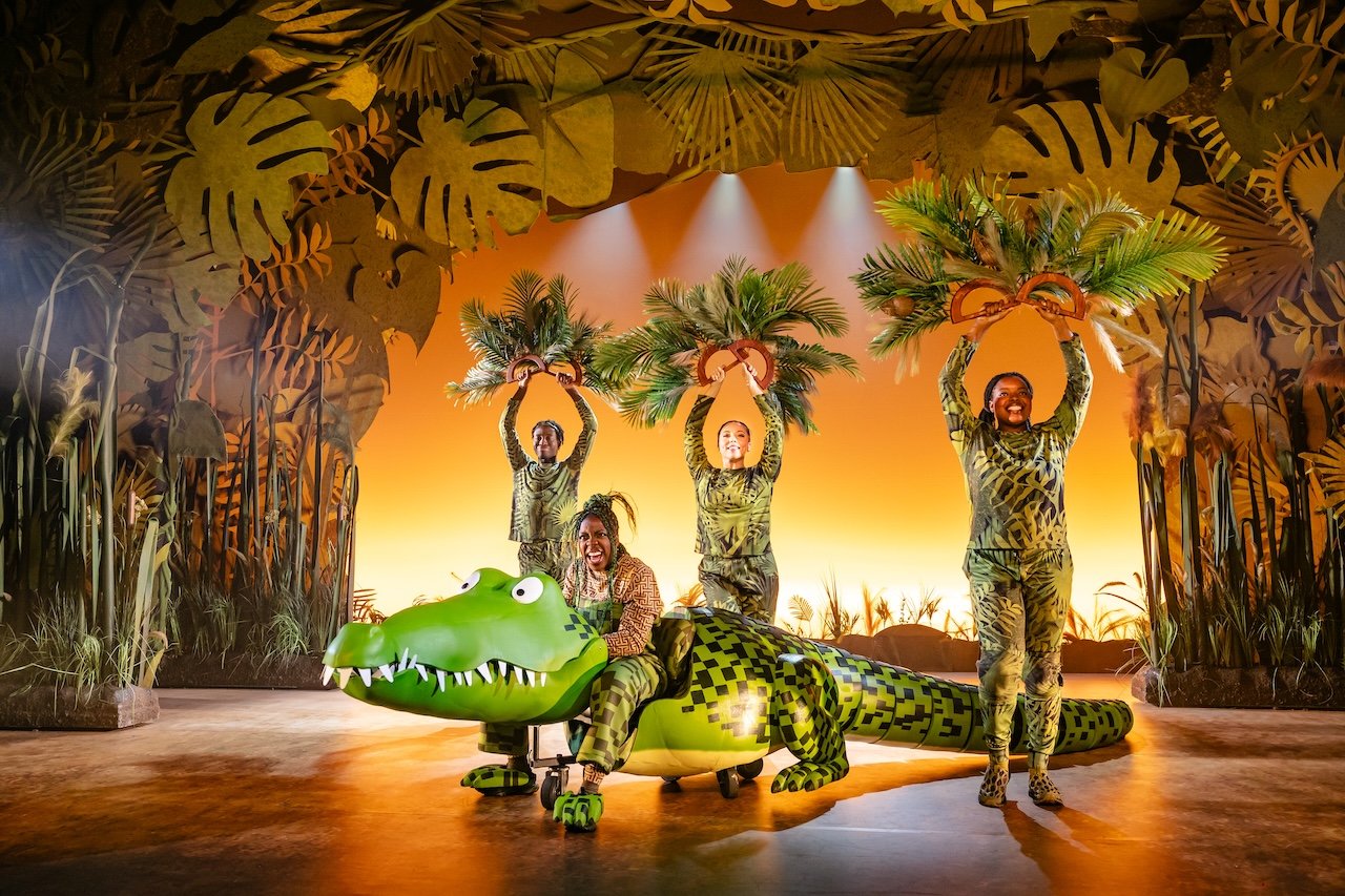 Roald-Dahls-THE-ENORMOUS-CROCODILE-THE-MUSICAL.-Jordan-Eskeisa-Chelsea-Da-Silva-The-Enormous-Crocodile-Marienella-Phillips-and-Precious-Abimbola.-Photo-by-Danny-Kaan Roald-Dahls-THE-ENORMOUS-CROCODILE-THE-MUSICAL.-Jordan-Eskeisa-Chelsea-Da-Silva-The-Enormous-Crocodile-Marienella-Phillips-and-Precious-Abimbola.-Photo-by-Danny-Kaan