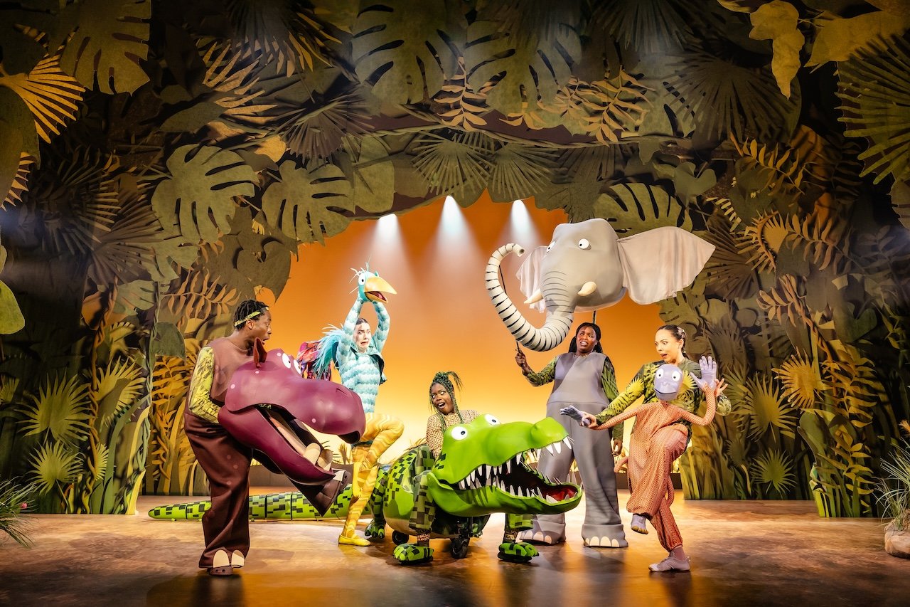 Roald-Dahls-THE-ENORMOUS-CROCODILE-THE-MUSICAL.-Jordan-Eskeisa-Ciara-Hudson-Chelsea-Da-Silva-Precious-Abimbola-Marienella-Phillips.-Photo-by-Danny-Kaan Roald-Dahls-THE-ENORMOUS-CROCODILE-THE-MUSICAL.-Jordan-Eskeisa-Ciara-Hudson-Chelsea-Da-Silva-Precious-Abimbola-Marienella-Phillips.-Photo-by-Danny-Kaan