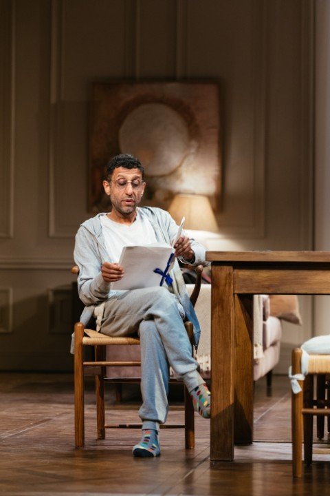 Adeel Akhtar, The Estate, National Theatre. Adeel Akhtar, The Estate, National Theatre.