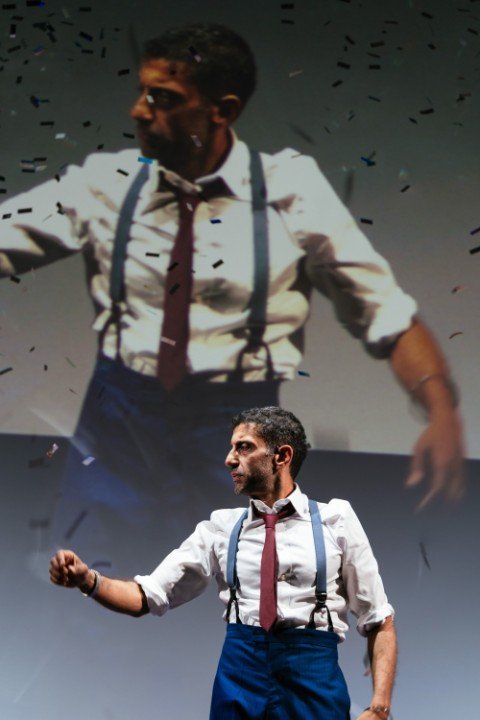 Adeel Akhtar, The Estate, National Theatre Adeel Akhtar, The Estate, National Theatre